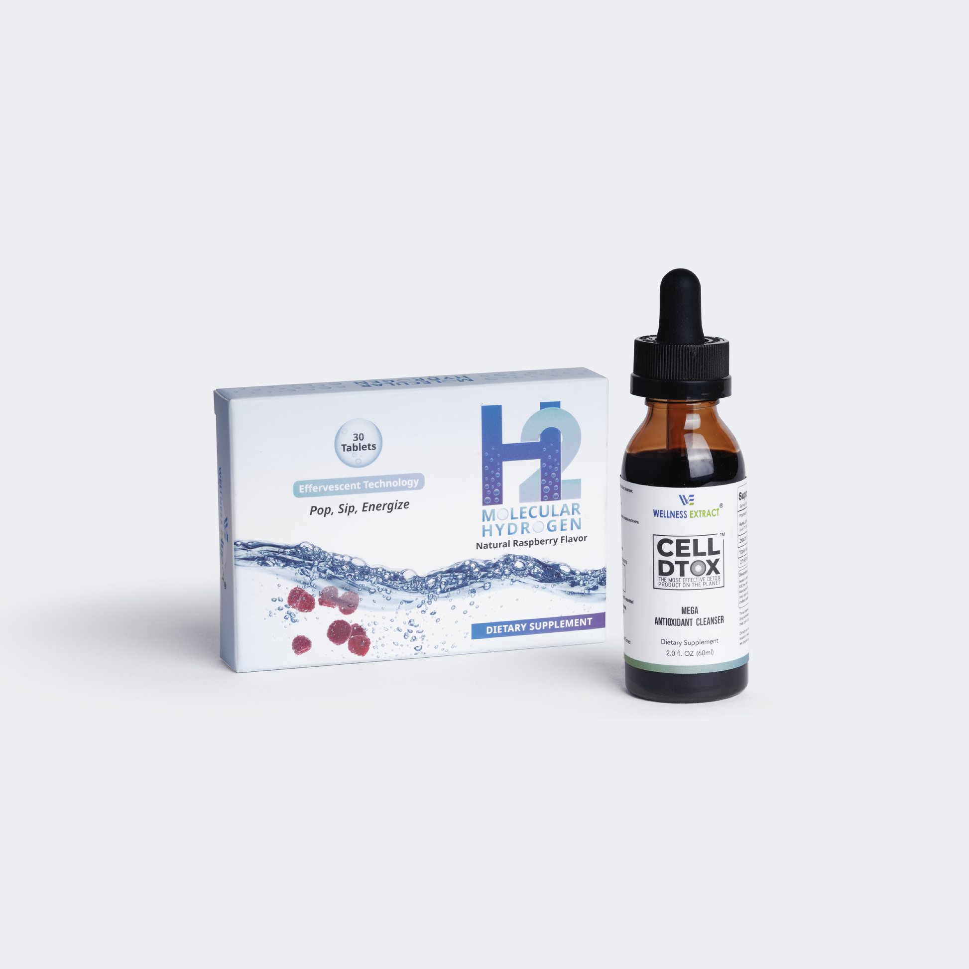 Body detox pack molecular hydrogen, detox 