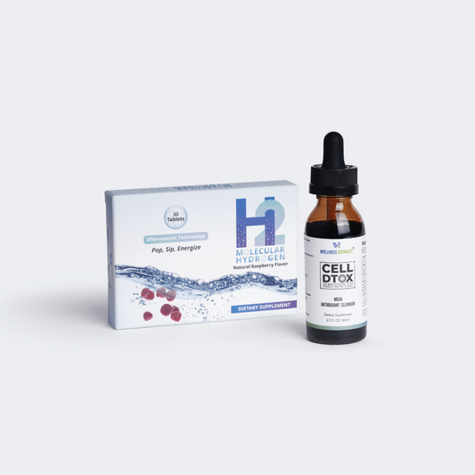 Body detox pack molecular hydrogen, detox 