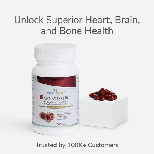 Vitamin E Tocotreinol Eannatto 150+ Supplement 1200