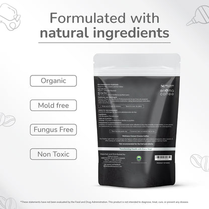 Coffee enema smooth air roast formulated with natural ingredients