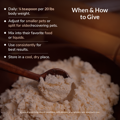 When and how to give colostrum powder 