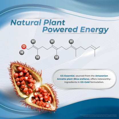 GG-Essential | Annatto Plant-derived Dietary Supplement | 150mg 60 softgels