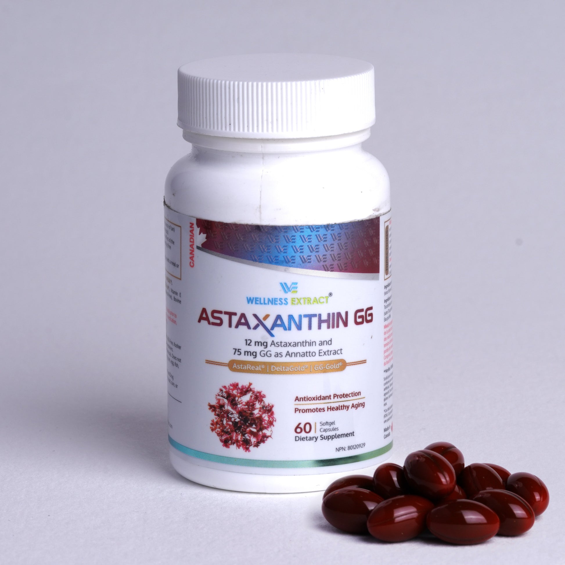 Astaxanthin, GG & Vitamin E Softgels