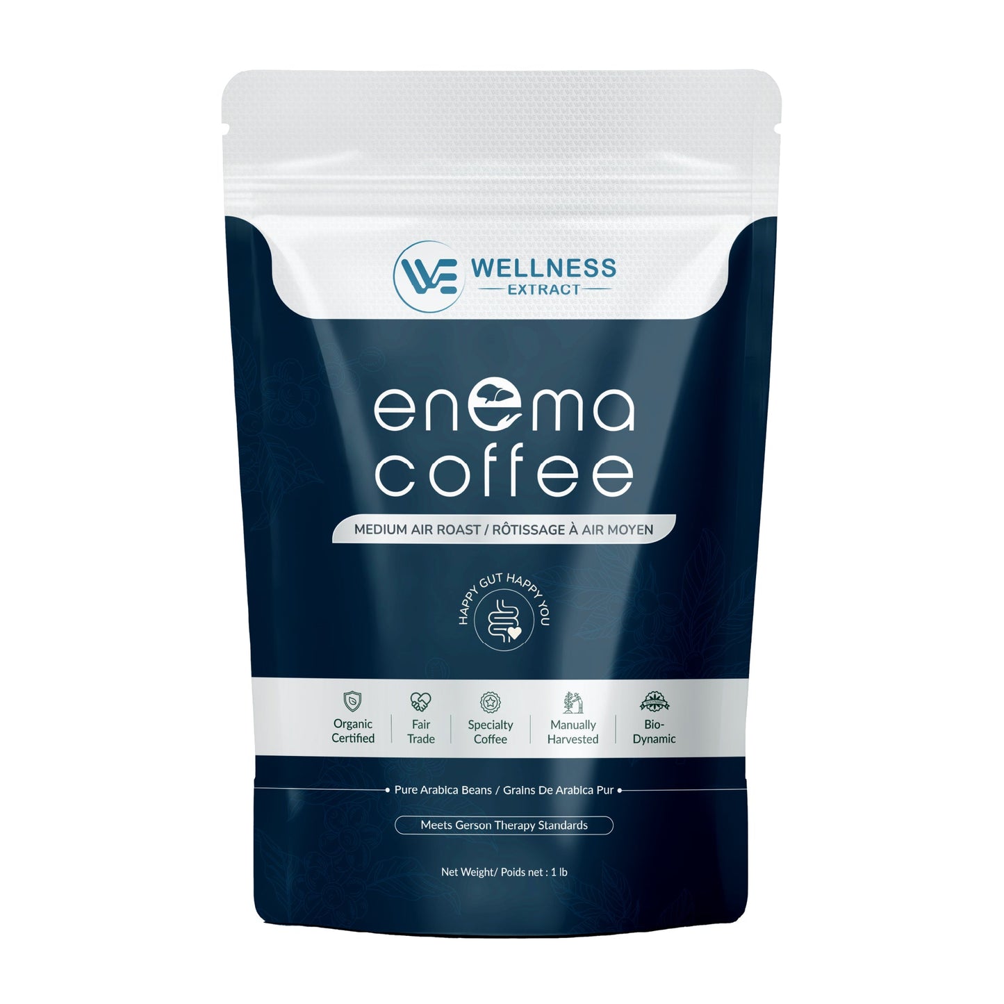 Medium Enema coffee 100% organic certified